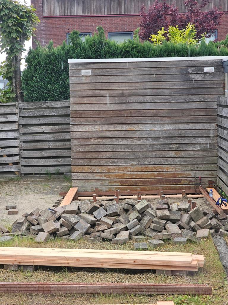 Stenen 15x15x5 cm 8m2, Minder dan 3 m³, Ophalen of Verzenden