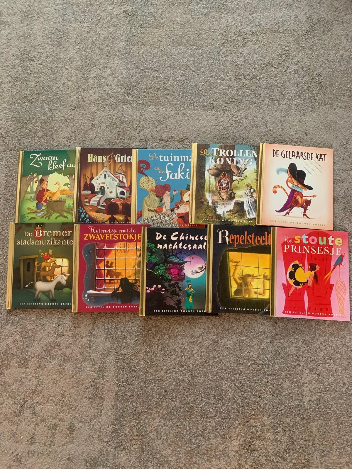 Efteling Gouden Boekjes, Boeken, Ophalen of Verzenden, Zo goed als nieuw, Sprookjes