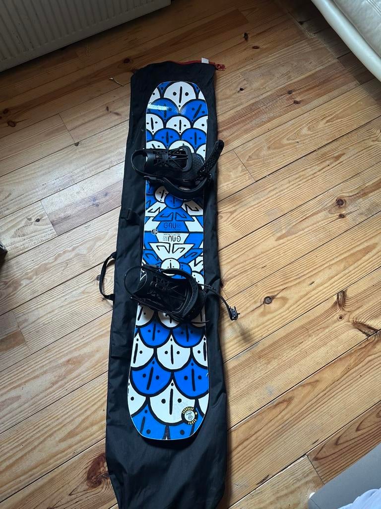 Hand gemaakt snowboard, Sport en Fitness, Snowboarden, Ophalen of Verzenden, Zo goed als nieuw, Board