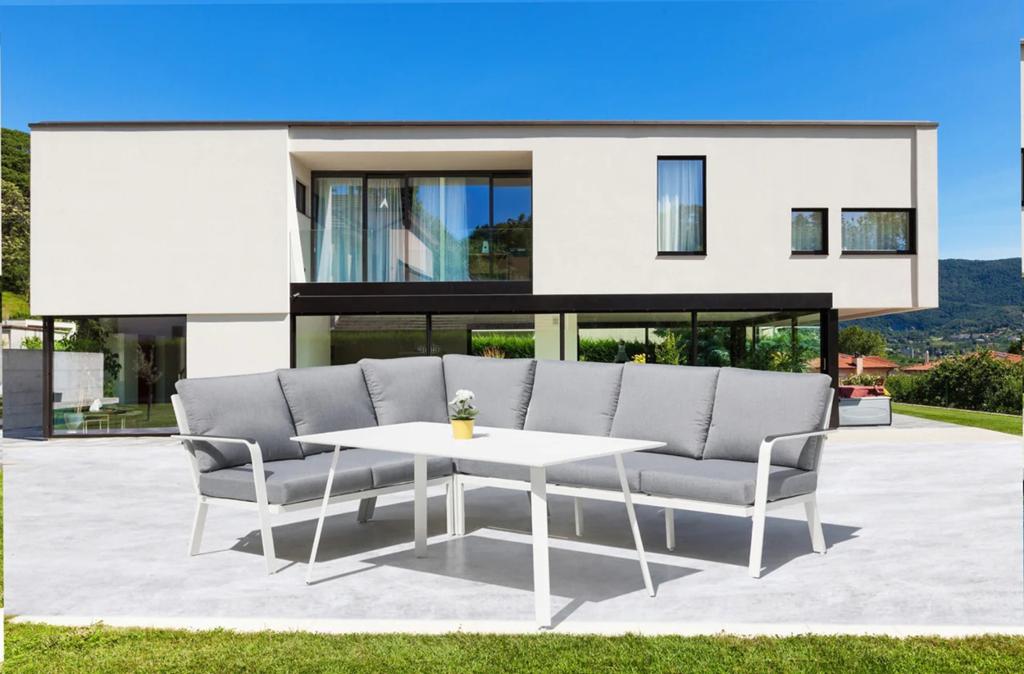 SALE high dining loungeset, Ophalen, Nieuw, Aluminium