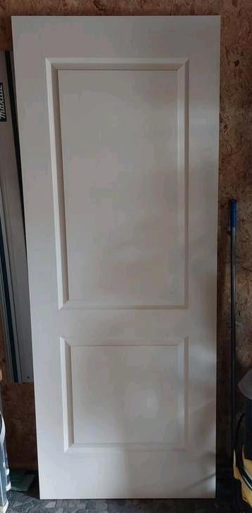 Nieuwe paneeldeur 211,5 x 83 cm incl. RVS scharnieren., Ophalen, 80 tot 100 cm, Binnendeur, Nieuw