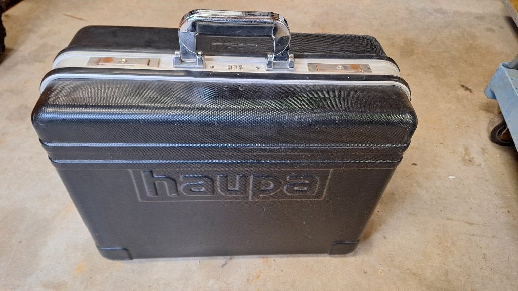 Haupa Servicekoffer gereedschaps koffer karwei koffer, ., Ophalen of Verzenden, Zo goed als nieuw, .