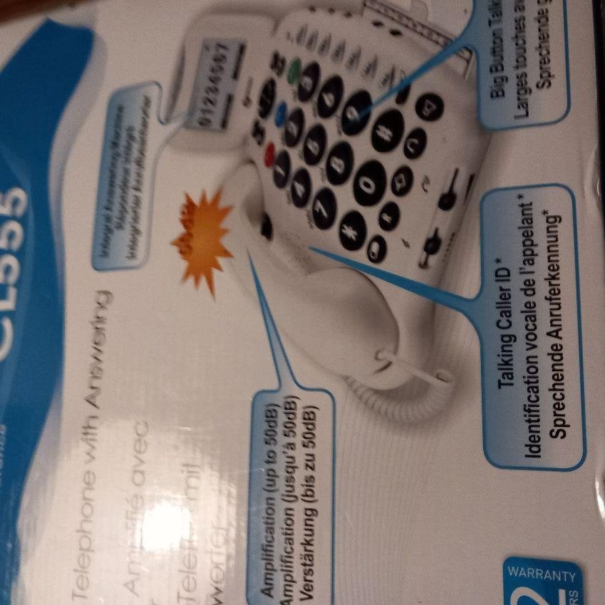 Vaste telefoon voor senioren,, Ophalen of Verzenden, Zo goed als nieuw