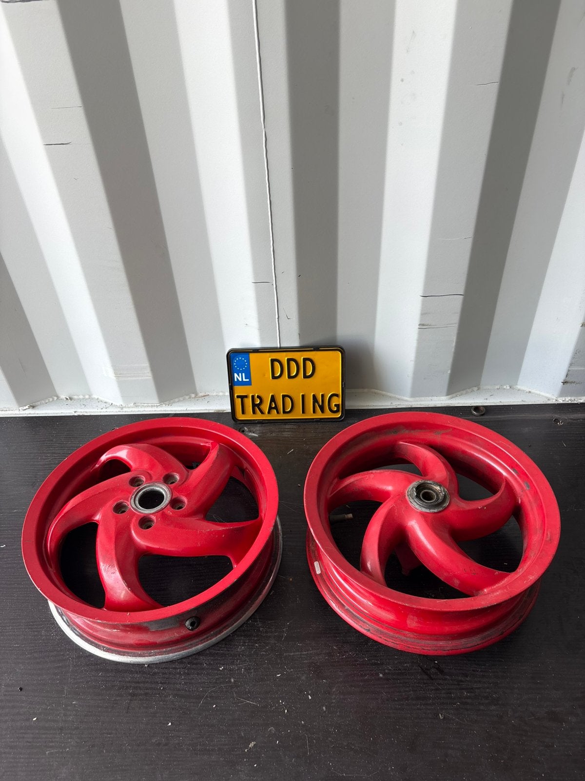 Dubbeldisk velgenset gilera runner 125 180, Ophalen of Verzenden