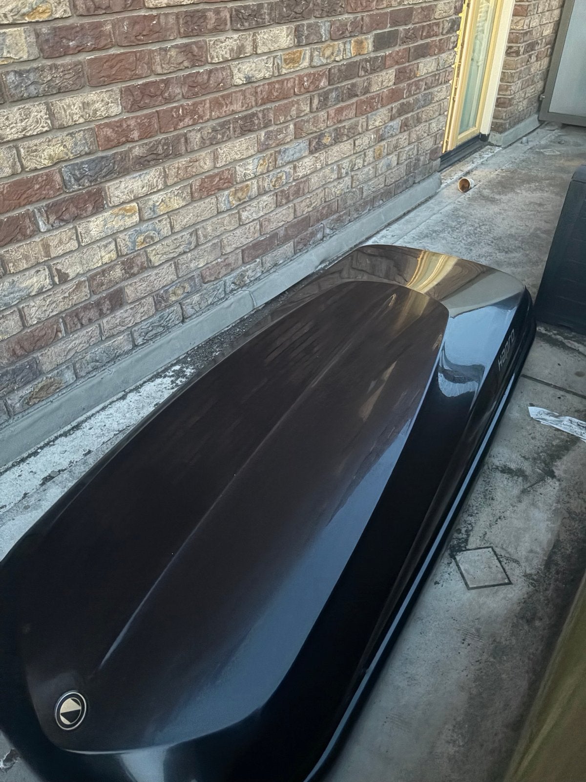 Dakkoffer Hapro Zenith 6.6 BrilliantBlack, Ophalen, Zo goed als nieuw