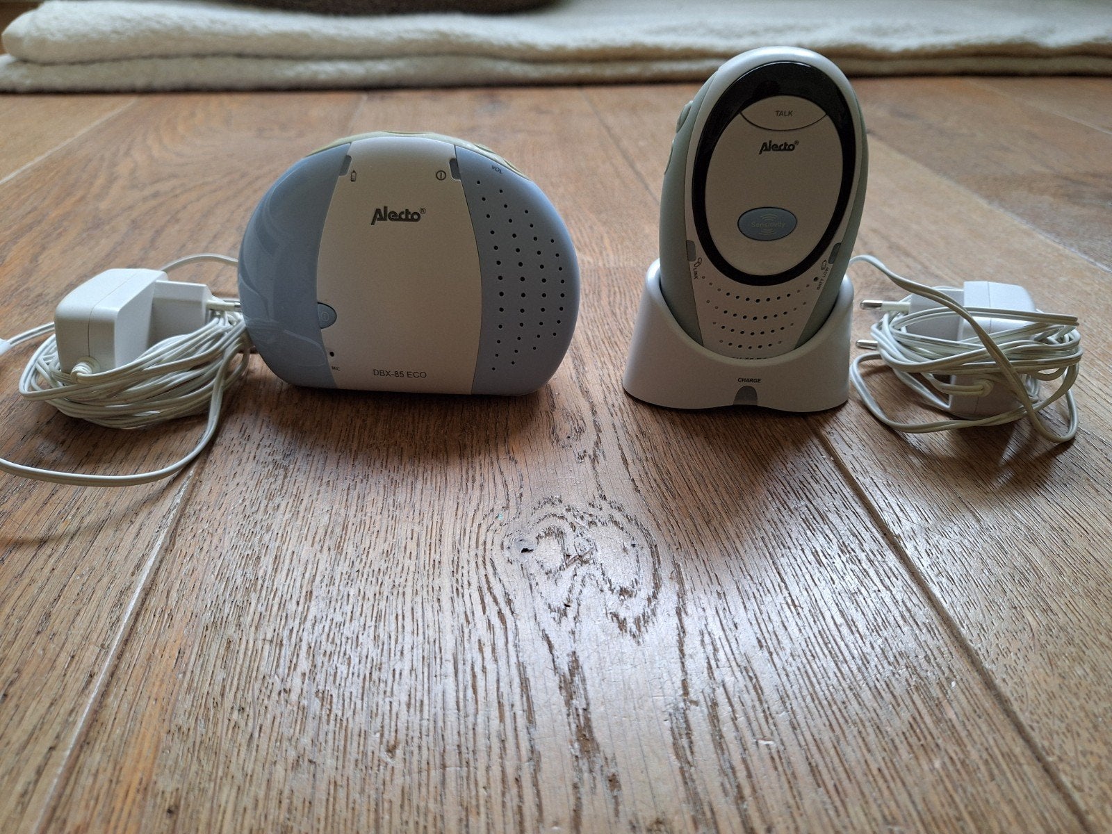 Alecto DBX-85 ECO Dect Babyfoon - Betrouwbaar en Gebruikt, Ophalen of Verzenden, Gebruikt, 100 tot 250 meter, Terugspreekfunctie