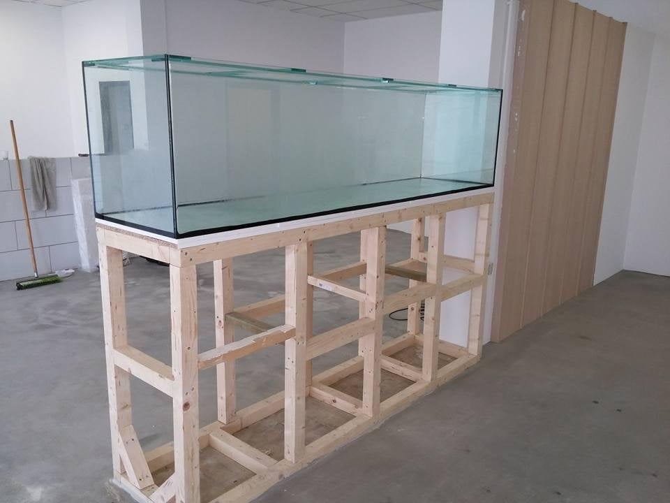 Volglas aquarium op maat,sump,bioloog,gaten boren,overloop, Ophalen of Verzenden, Nieuw, Leeg aquarium