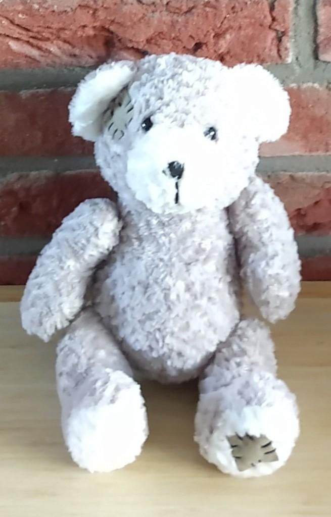 grijs witte Freddy Teddy beer, volgnr 13, Ophalen of Verzenden, Zo goed als nieuw, Overige typen, Overige merken