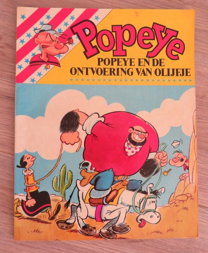 Popeye stripboeken, Eén stripboek, Ophalen of Verzenden, Gelezen