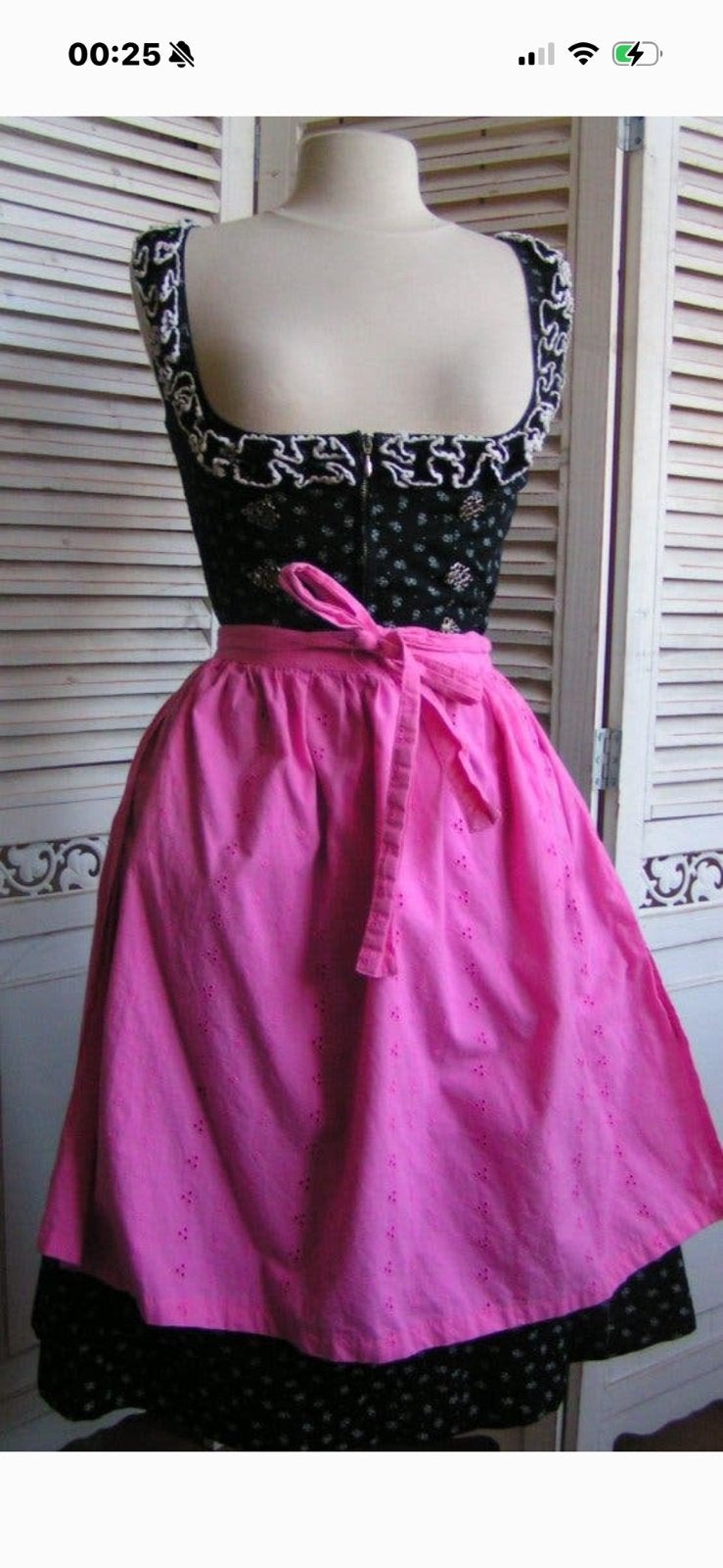 Tiroler jurk 34 dirndl oktober fest 34 🩷, Ophalen of Verzenden, Zo goed als nieuw, Maat 34 (XS) of kleiner, Overige thema's