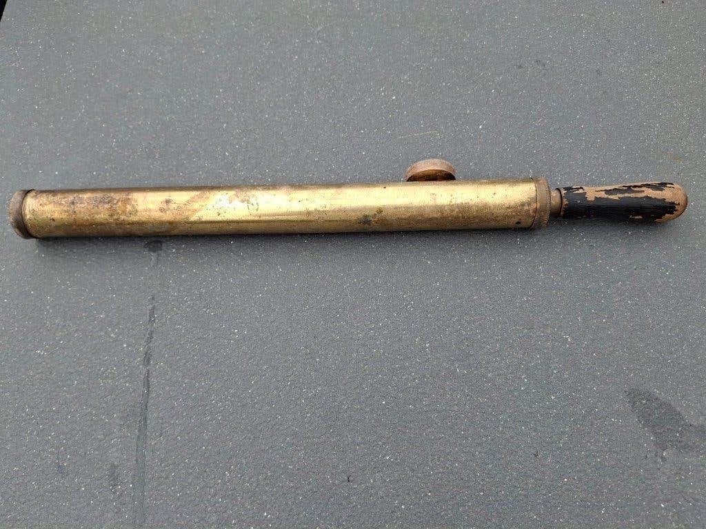 Oude koperen gifspuit, Ophalen of Verzenden