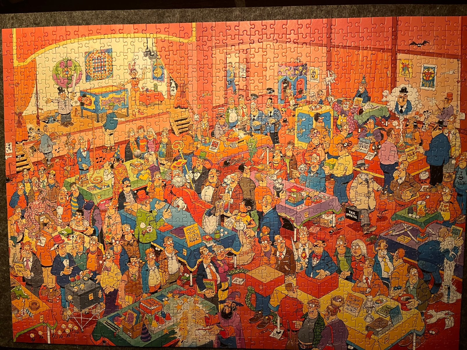 Jan van Haasteren puzzel The Magic Fair, Ophalen of Verzenden, 500 t/m 1500 stukjes, Zo goed als nieuw