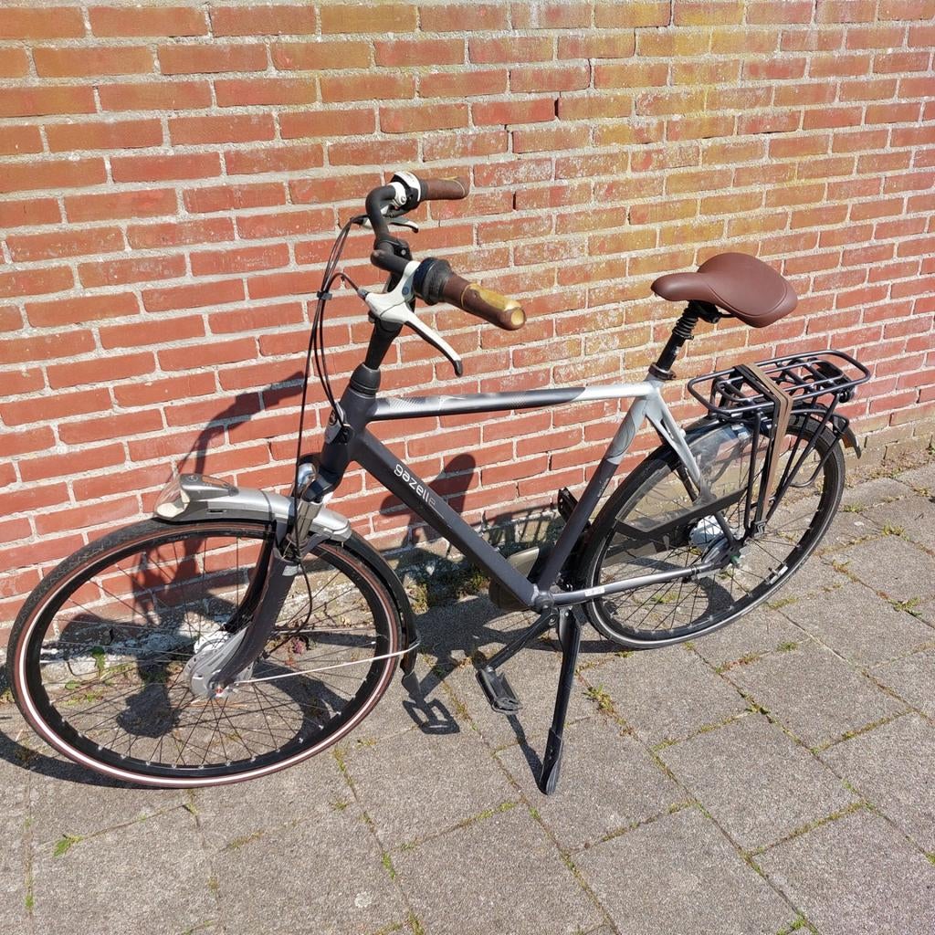 Gazelle Eclipse opknapper met witte naaf!, Fietsen en Brommers, Fietsen | Dames | Damesfietsen, Gebruikt, Gazelle, Versnellingen