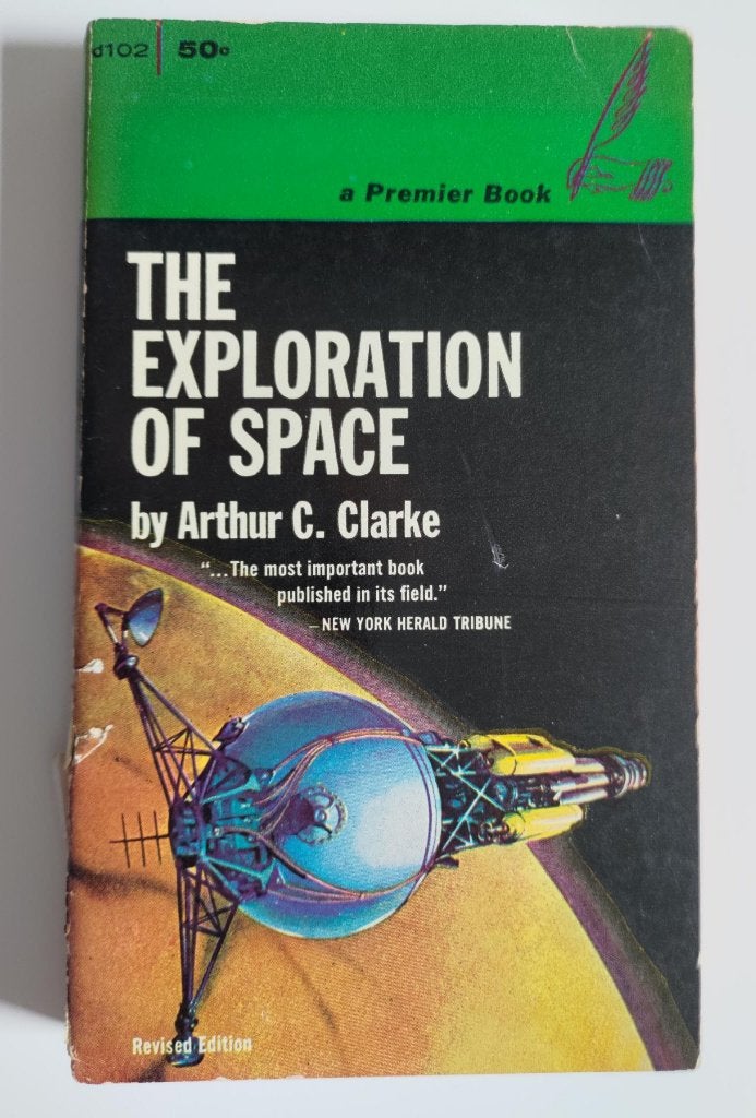 Arthur C. Clarke THE EXPLORATION OF SPACE rare non-fiction, Ophalen of Verzenden, Gelezen