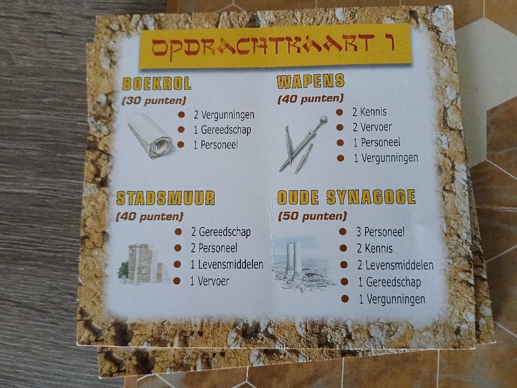 expeditie in israel, Een of twee spelers, Ophalen of Verzenden, Zo goed als nieuw, Just 2 Play
