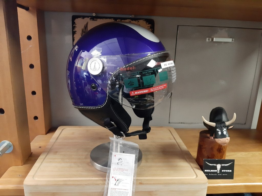 Scooter brommer helm XS 53 54 cm kinderhelm scooterhelm XS, XS, Pascalstraat 6 1704 RD Heerhugowaard, Dames, Jethelm