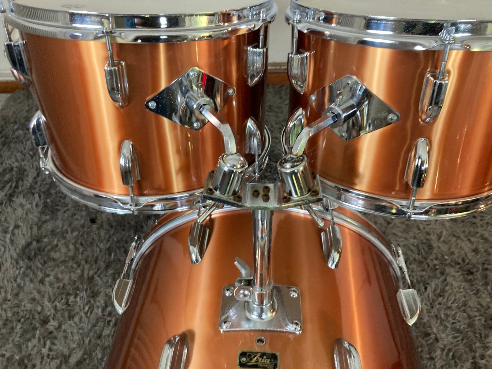 DRUMSTEL ARIA VINTAGE 70 ties, Ophalen of Verzenden, Gebruikt, Drums of Percussie