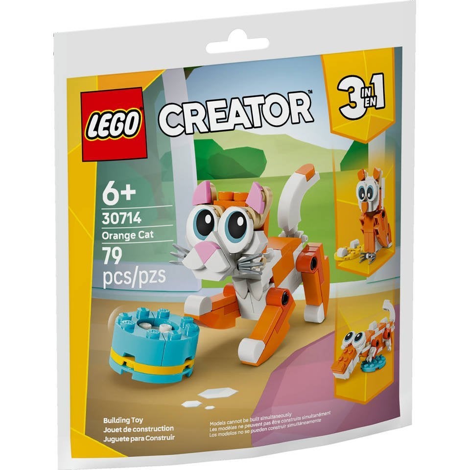 Lego Creator 30714 Oranje Kat NIEUW, Lego, Lego, Nieuw, Ophalen of Verzenden
