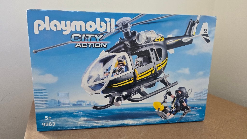 Playmobil 9363 Interventie helicopter nieuw in doos, Ophalen of Verzenden, Nieuw