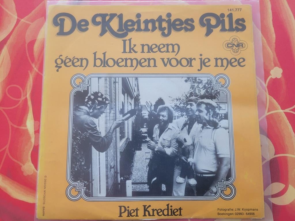 De Kleintjes Pils - Ik neem geen bloemen voor je mee ., Ophalen, Zo goed als nieuw, Overige formaten, Levenslied of Smartlap