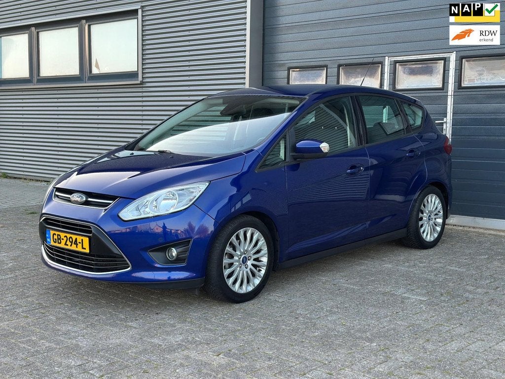Ford C-Max 1.0 Edition NAVI - PDC - TREKHAAK - NETTE AUTO!, Auto's, Voorwielaandrijving, Euro 5, 125 pk, Gebruikt
