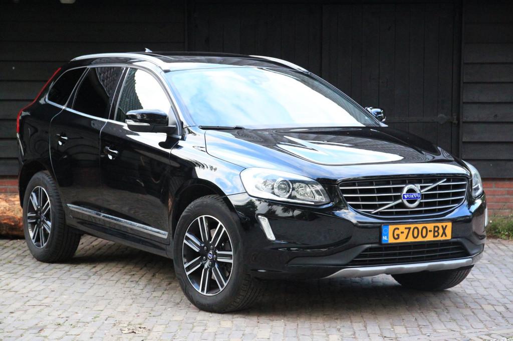 Volvo XC60 2.0 D3 FWD Polar+Panorama-Elek,Dak/Xenon/Leer/Cam, Auto's, Volvo, 1800 kg, 4 cilinders, Zwart, Leder
