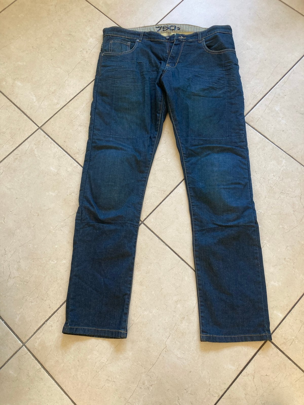 Booster motorbroek met kniebeschermers W36, Motoren, Ophalen of Verzenden, Tweedehands, Heren, Broek | textiel