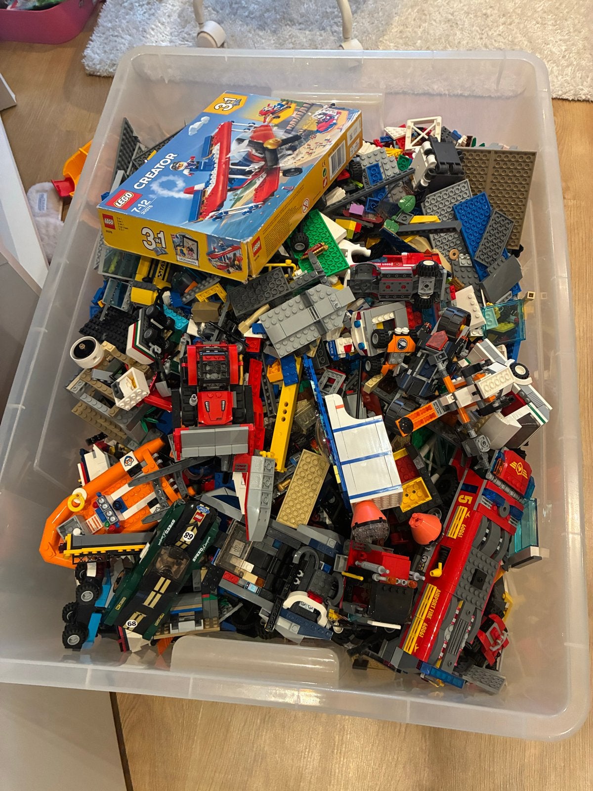 Grote (Ruim 38 kilo) verzameling LEGO met instructieboekjes, Ophalen, Gebruikt, Lego, Accessoire