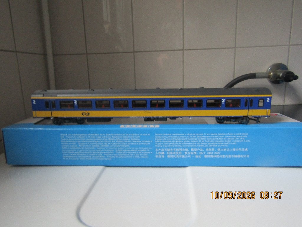 NS ICR Rijtuigen Piko Expert  1op87 lengte, Gelijkstroom, Analoog, Wagon, Zo goed als nieuw