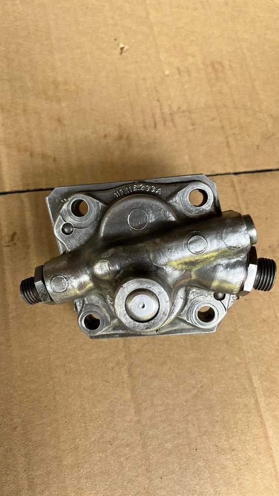 Dubbele oliepomp voor VW motor, Ophalen