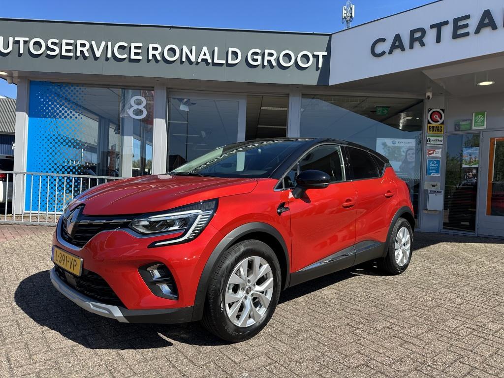 Renault Captur | Airco | ACC | Carplay | Ho 1.0 TCe Intens, Auto's, Keurmerk '100% Onderhouden', Gebruikt, Euro 6, Origineel Nederlands
