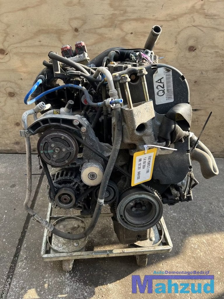 FIAT PUNTO 2 (188) 1.4 Motorblok motor 843A1000, Gebruikt, Stellantis Europe S.p.A., Ophalen of Verzenden, Info@stellantis.com