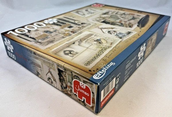Jumbo Efteling Anton Pieck Sprookje 1000 Stukjes Puzzel, Verzenden, 500 t/m 1500 stukjes, Zo goed als nieuw, Legpuzzel