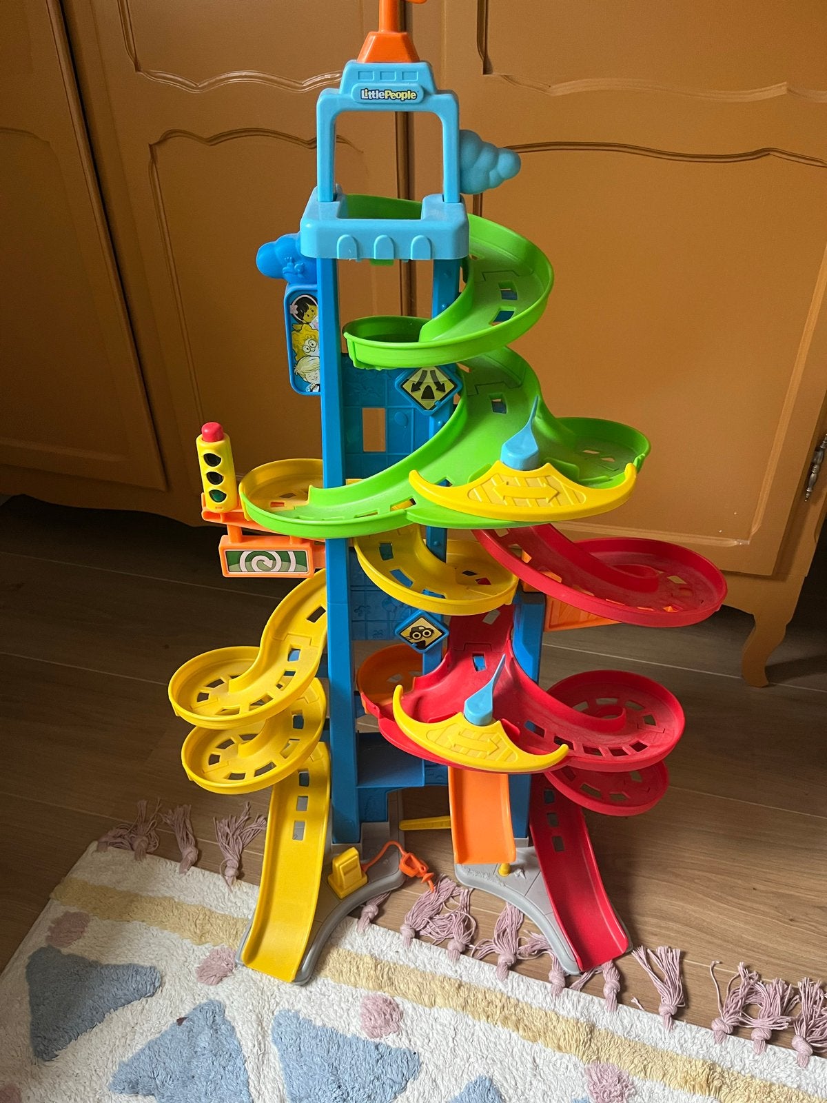 Fisher-Price Little People Racebaan Toren, Ophalen, Gebruikt, Jongen of Meisje