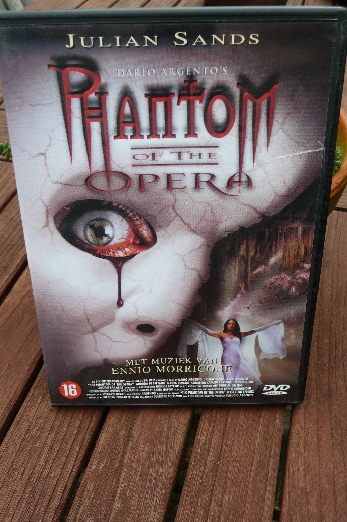 Dario Argento's Phantom of the Opera DVD, Engels, Vanaf 16 jaar, Nederlands, Ophalen of Verzenden