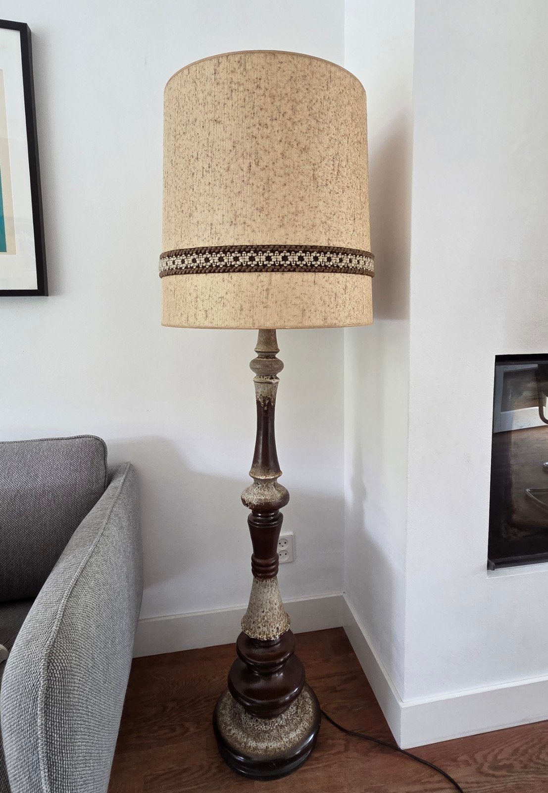 Vintage vloerlamp Fat Lava lamp West Germany, Huis en Inrichting, Lampen | Vloerlampen, Ophalen