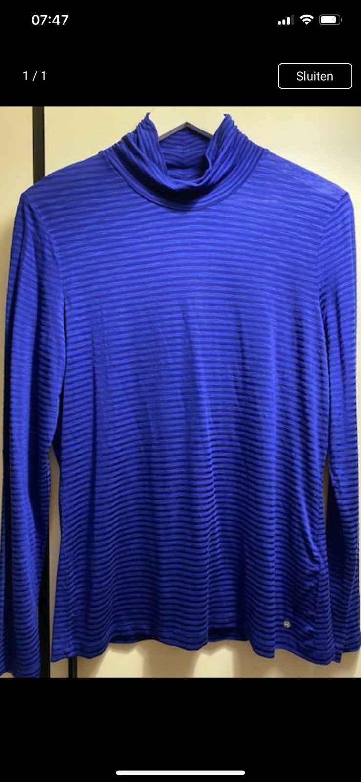 NIEUW Gerry Weber coltrui, Ophalen of Verzenden, Zo goed als nieuw, Maat 38/40 (M), Blauw