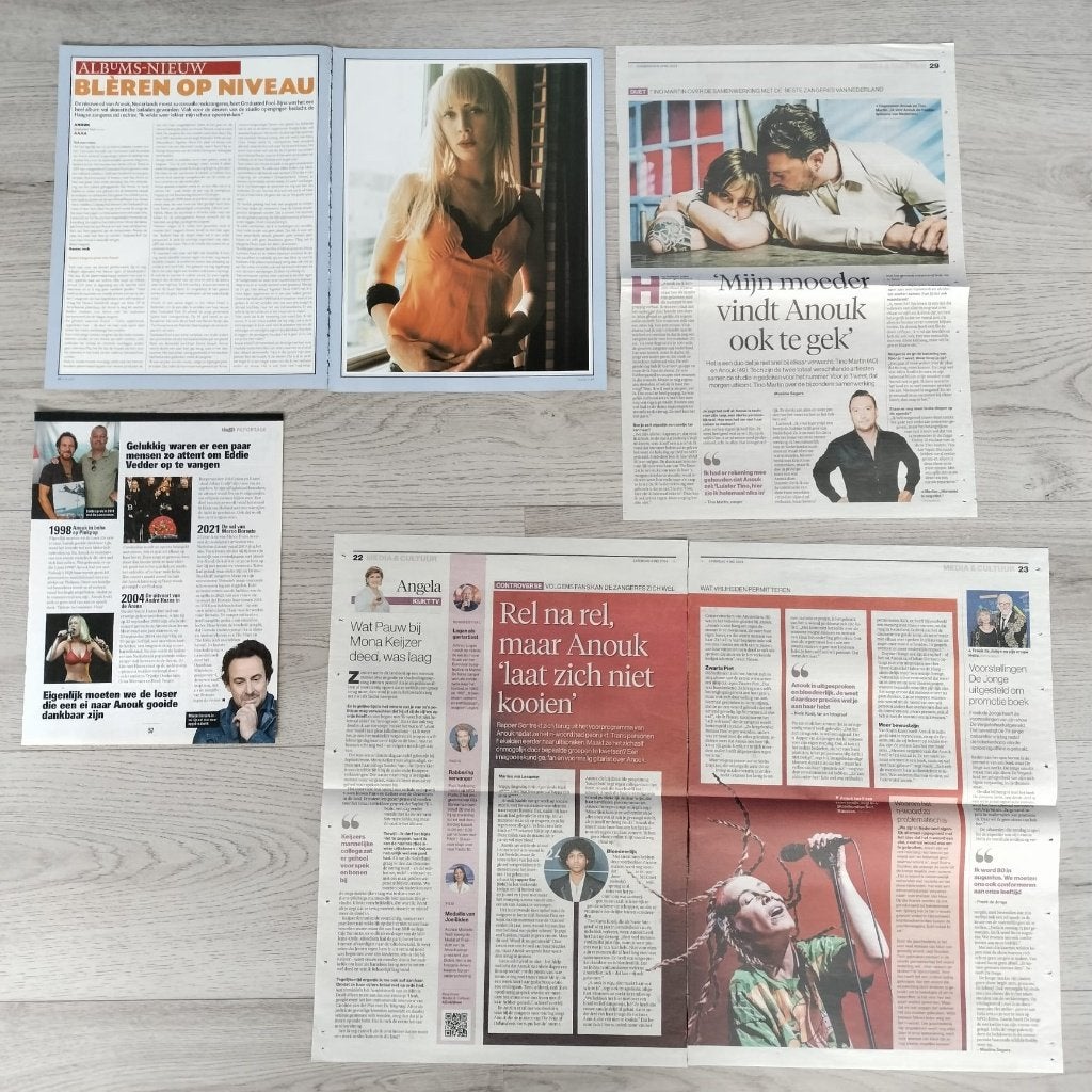 Tijdschrift en kranten artikelen Anouk, Verzenden, Zo goed als nieuw, Boek, Tijdschrift of Artikel