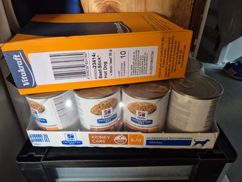 Primeval gelatinaat + hondenvoeding gastro virbac, Ophalen of Verzenden, Hond
