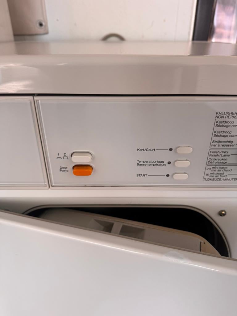 MIELE LUCHTDROGER 7 KG met 6 mnd VOLLEDIGE garantie, 6 tot 8 kg, N, Anti-kreukfase, Refurbished