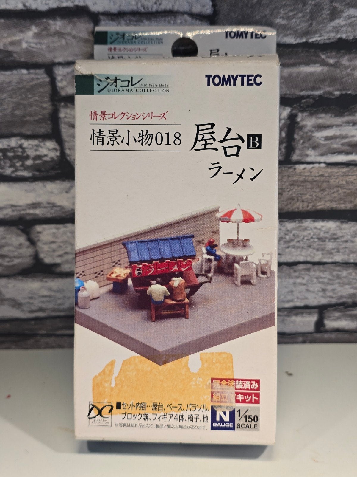 tomytec japans tafereel scenery N spoor trein 1:160, Overige merken, Gelijkstroom of Wisselstroom, Overige typen, Nieuw