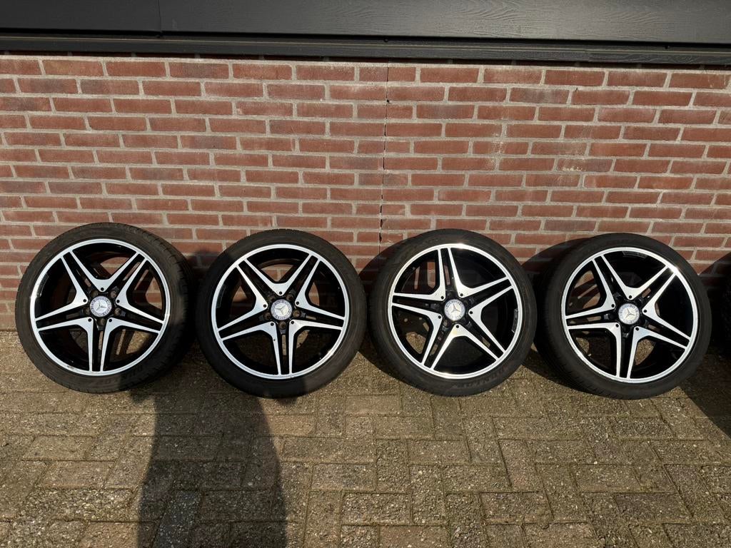 Mercedes-Benz A/B/CLA Velgen AMG, Ophalen, 18 inch, Velg(en), Zomerbanden