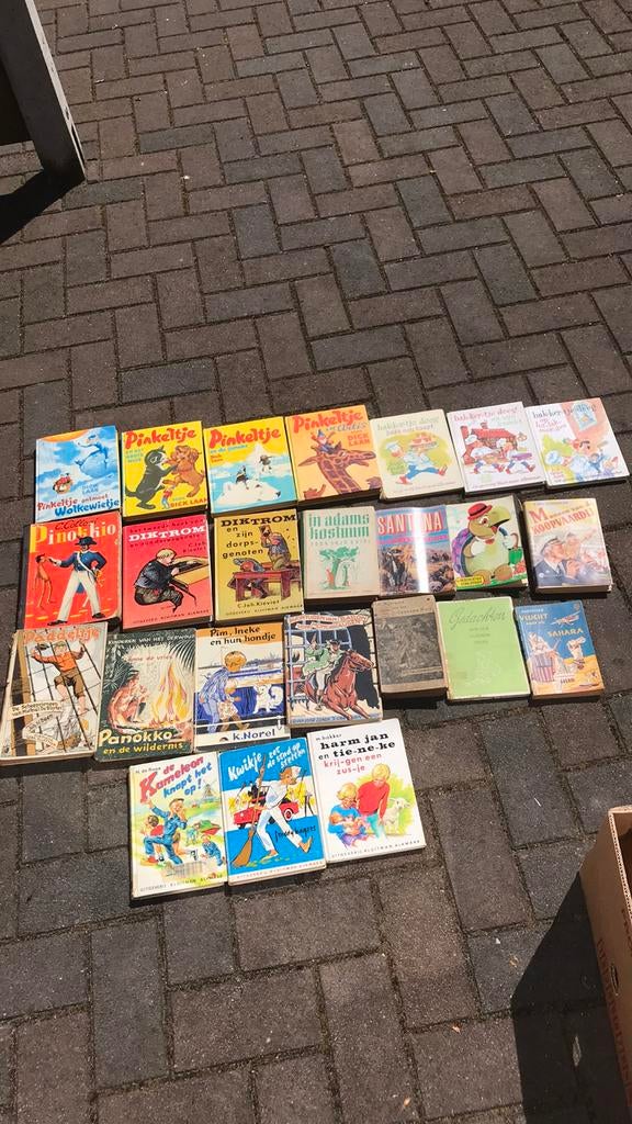 Partij kinderboeken oud, Boeken, Partijen en Verzamelingen, Ophalen of Verzenden, Gelezen