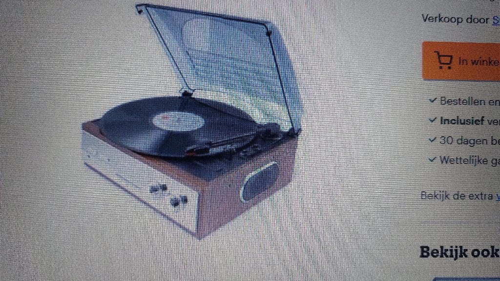 De soundmaster pl186 platenspeler, Ophalen, Zo goed als nieuw, Platenspeler, Overige merken