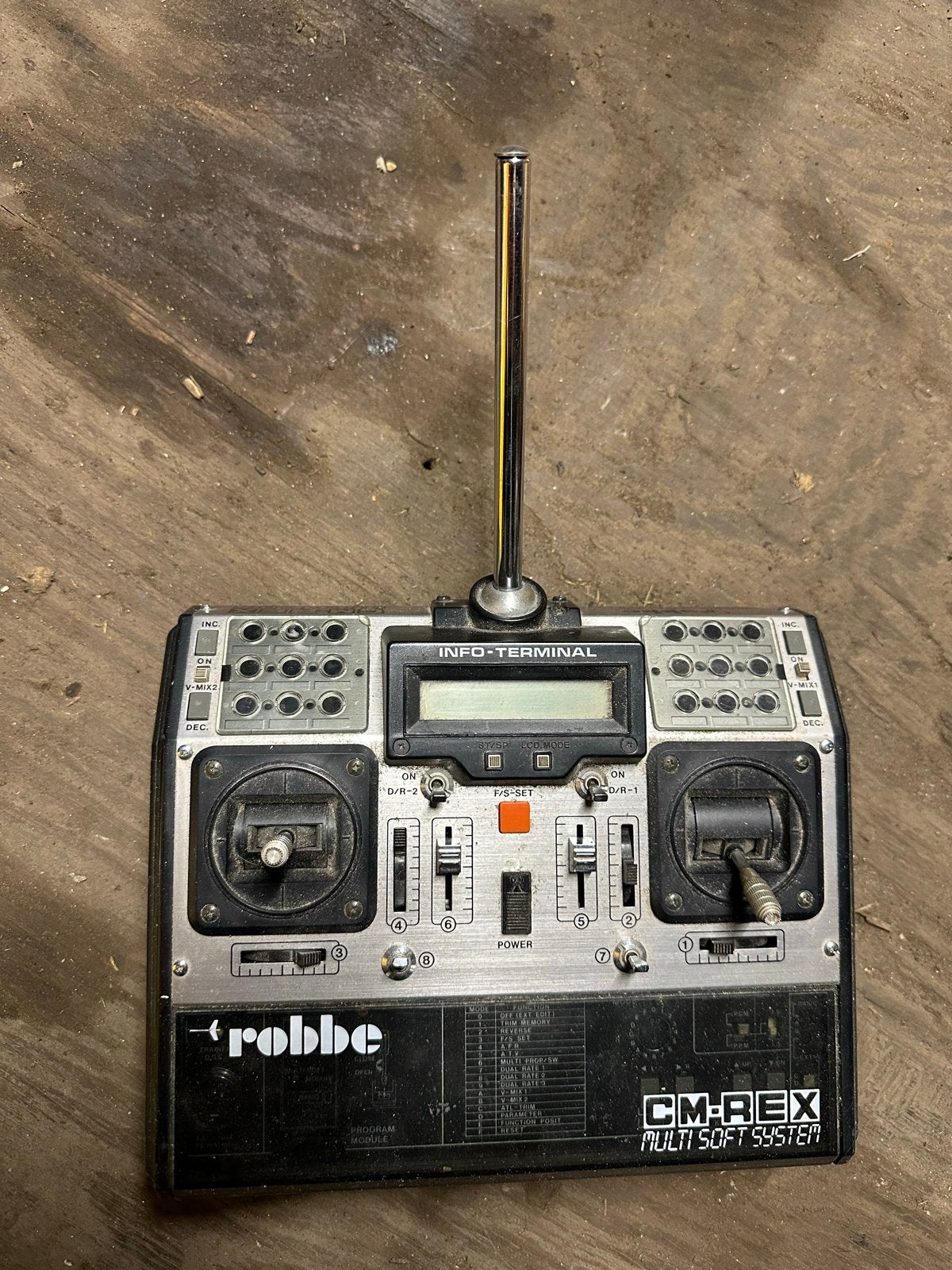 Robbe CM-REX Multi Soft System Afstandsbediening, Ophalen, Gebruikt, Onderdeel