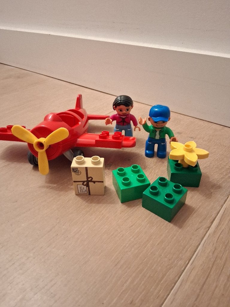 Lego duplo postbode vliegtuig, Ophalen of Verzenden, Duplo