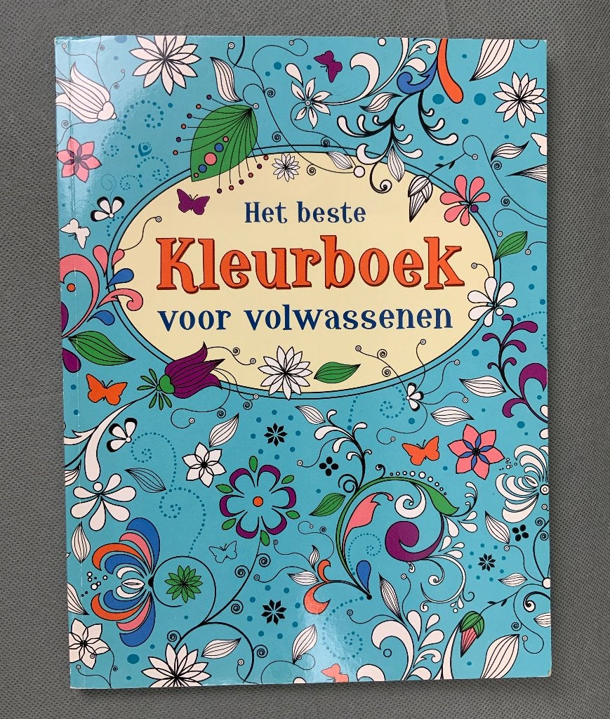 Het beste kleurboek voor volwassenen, Ophalen of Verzenden, Zo goed als nieuw, Papier, Schets- of Tekenboek
