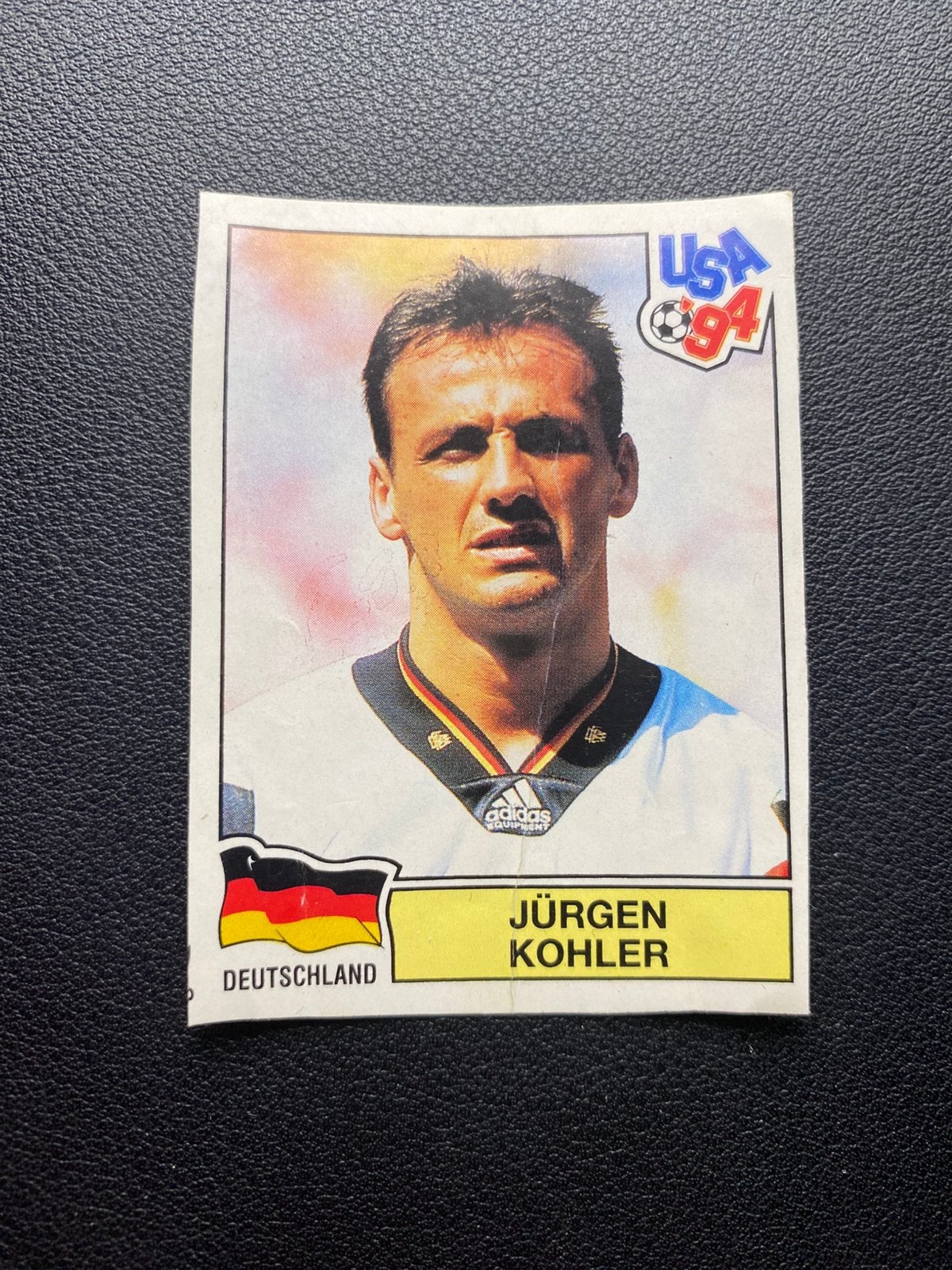 Jurgen Kohler - Duitsland - Panini WK 1994, Verzamelen, Sportartikelen en Voetbal, Ophalen of Verzenden, Zo goed als nieuw, Buitenlandse clubs