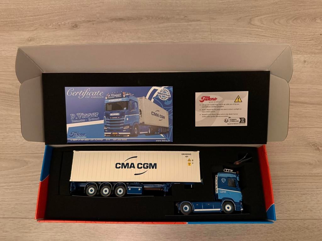 Scania   Next  Gen  S540  With  40  FT  Container, Ophalen of Verzenden, Zo goed als nieuw, Bus of Vrachtwagen, Tekno