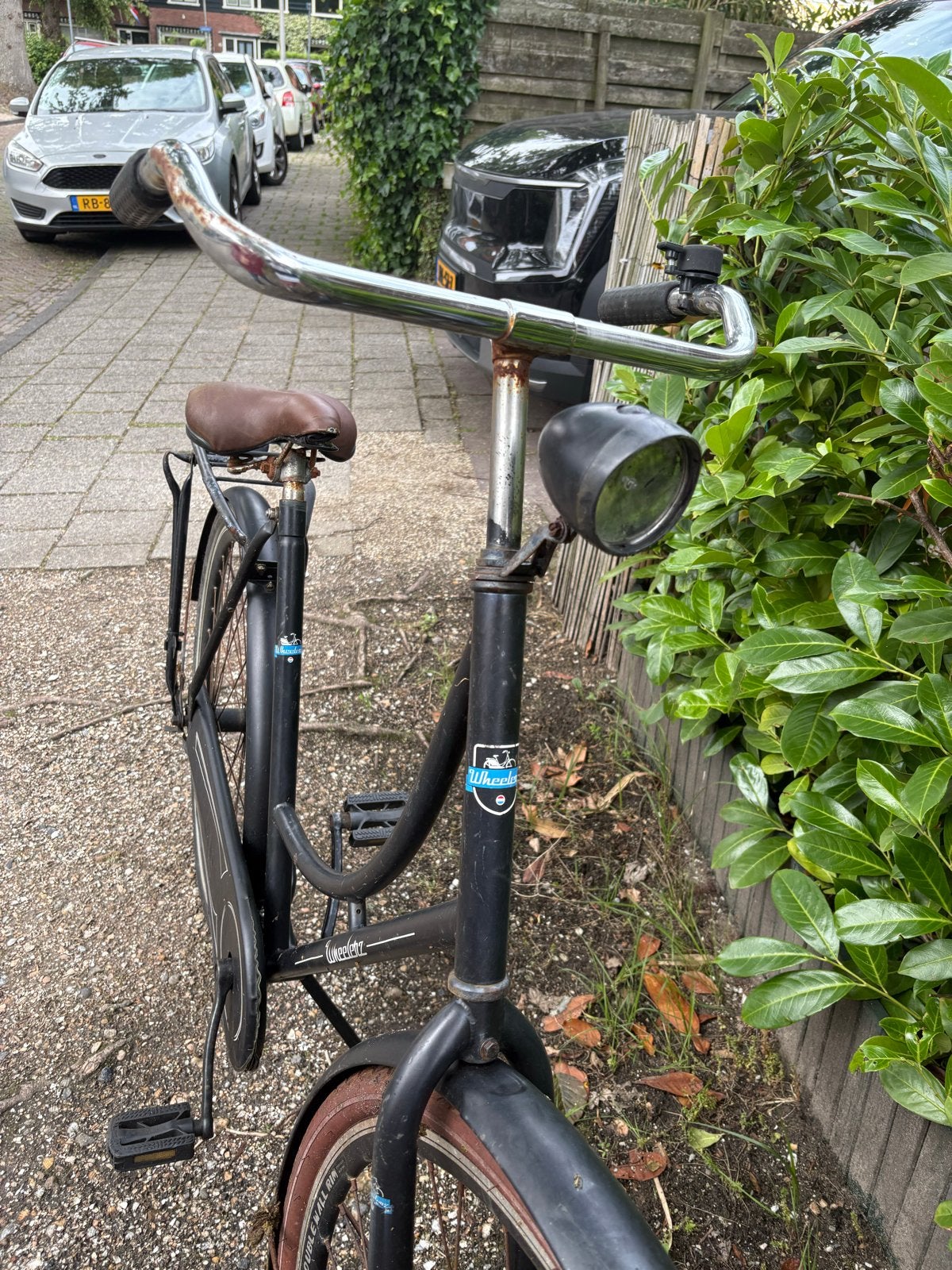 Vintage Damesfiets - Wheelenz Stadsfiets, Terugtraprem, Versnellingen, Ophalen, Overige merken